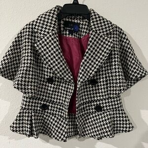 Patterned blazer